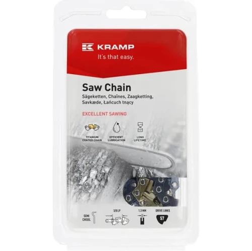 Łańcuch tnący antyodbiciowy półdłuto 3/8" LoPro, 1.3 mm 57 ogniw
