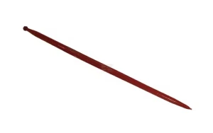 Ząb ładowacza, prosty, profil kwadratowy 36x1600 mm końcówka szpiczasta z nakrętką M22x1.5 czarny Battista Porteri