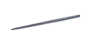Ząb ładowacza, prosty, profil gwiazda 45x1000 mm końcówka szpiczasta z otworem Ø 17 na kołek sprężysty czarny FST