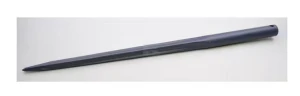 Ząb ładowacza, prosty, profil gwiazda 50x1000 mm końcówka szpiczasta z otworem Ø 17 na kołek sprężysty czarny FST
