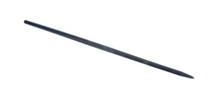 Ząb ładowacza, prosty, profil gwiazda 30x1200 mm końcówka szpiczasta z otworem Ø 11 na kołek sprężysty czarny FST