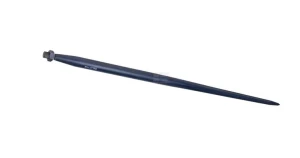 Ząb ładowacza, prosty, profil gwiazda 45x1250 mm końcówka szpiczasta z nakrętką M28x1.5 niebieski FST