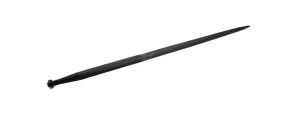 Ząb ładowacza, prosty, profil podwójne T 36x1100 mm końcówka szpiczasta z nakrętką M22x1.5 czerwony SHW