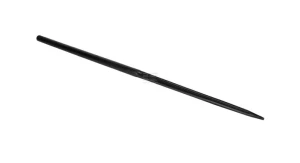 Ząb ładowacza, prosty, profil podwójne T 40x1400 mm końcówka szpiczasta z otworem Ø 12 na kołek sprężysty czarny SHW