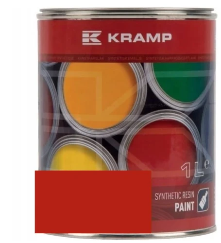 Kramp Lakier pasujący do maszyn Claas, czerwony 1L