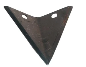 Czubek obsypnika 120x125x5 mm płaska, 2-otw. pasująca do Hassia