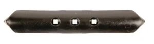 Redliczka 290x60x10 mm obracalna wygięta, 3-otw. pasująca do Köckerling, Kramp