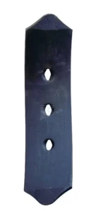 Redliczka 390x100x12 mm obracalny lewy, płaska, 3-otw. pasująca do Pöttinger, Kramp