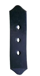 Redliczka 390x100x12 mm obracalna płaska, 3-otw. pasująca do Pöttinger, Kramp