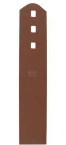Redliczka 440x80x8 mm płaska, 3-otw. pasująca do Köckerling, Kramp
