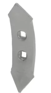 Redliczka 490x75x10 mm obracalna wygięta, 2-otw. pasująca do Unia
