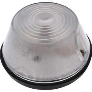 Lampa obrysowa okrągła, 12/24V, biała, przykręcana Waś