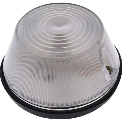 Lampa obrysowa okrągła, 12/24V, biała, przykręcana Waś